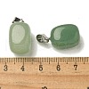 Natural Green Aventurine Pendants G-Z067-03P-04-4