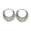 316 Surgical Stainless Steel Hoop Earrings EJEW-D096-10D-AS-1