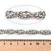 304 Stainless Steel Twist Link Chains CHS-C018-03P-3