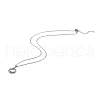 Non-Tarnish Stainless Steel Pendants Necklaces NJEW-K267-01G-P-2