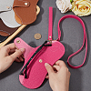CREATCABIN 1 Set Portable Imitation Leather Eyeglass Cases AJEW-CN0002-45F-3