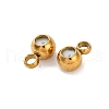 Ion Plating(IP) 202 Stainless Steel Beads STAS-S151-02G-B-2