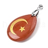 Natural Mixed Gemstone Pendants G-F786-09E-3