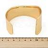 304 Stainless Steel Cuff Bangles for Women BJEW-Z097-10G-5