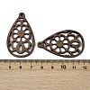 Walnut Wood Pendants WOOD-A025-04K-3