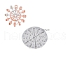 Christmas Snowflake DIY Silicone Pendant Molds DIY-A054-01E-1