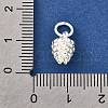 925 Sterling Silver Pinecone Charms STER-D306-07S-4
