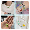 Kissitty 24Pcs 12 Style Handmade Bumpy Lampwork Beads Strands LAMP-KS0001-03-17