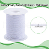 SUNNYCLUE 1 Roll 100M Polyester Elastic Cord OCOR-SC0001-10B-01-2