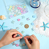 SUNNYCLUE 60Pcs 6 Styles Plating Acrylic Beads FIND-SC0012-61-3