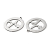 Non-Tarnish 201 Stainless Steel Pendants STAS-Q216-05P-2