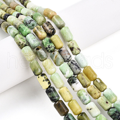 Natural Serpentine Beads Strands G-N346-01B-04-1