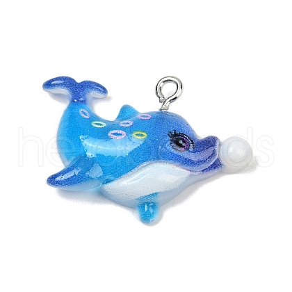 Marine Organism Resin Pendants RESI-Q022-03C-1