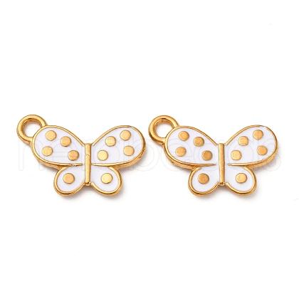 304 Stainless Steel Enamel Penadnts STAS-Q363-02D-G-1
