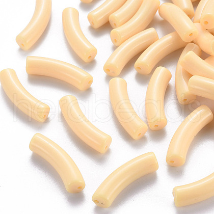 Opaque Acrylic Beads X-MACR-S372-002B-S021-1