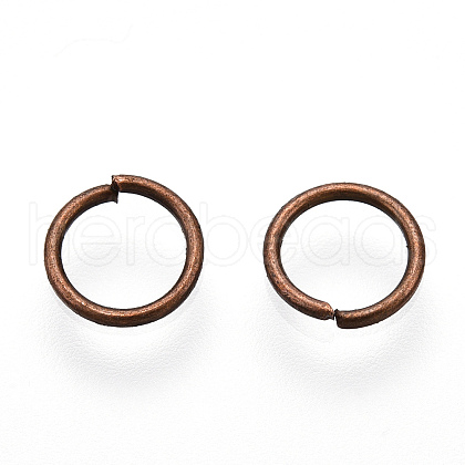 Iron Open Jump Rings IFIN-T019-6mm-R-1