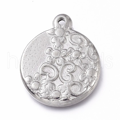 Non-Tarnish 304 Stainless Steel Pendants STAS-Z014-06P-1