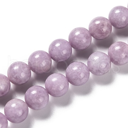 Natural Lepidolite Beads Strands G-H247-11C-1