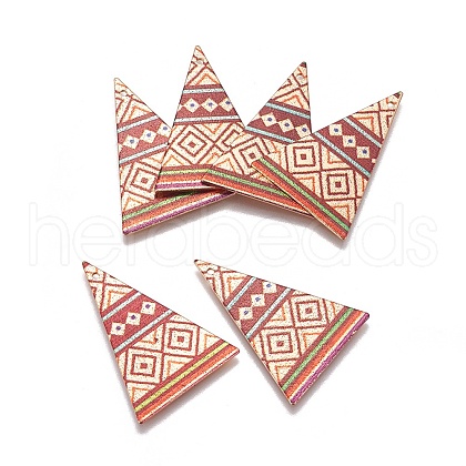 Printed Iron Pendants IFIN-L028-E05-1
