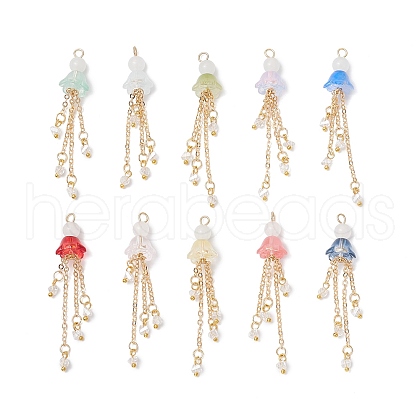 Glass Pendants PALLOY-JF04007-1