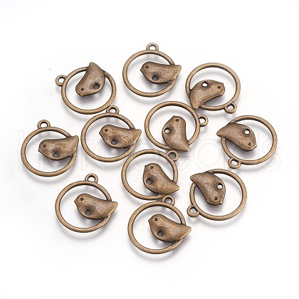 Alloy Pendants EA9508Y-AB-1