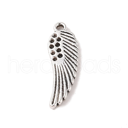 Tibetan Style Alloy Pendant Rhinestone Settings TIBE-Q090-35AS-1