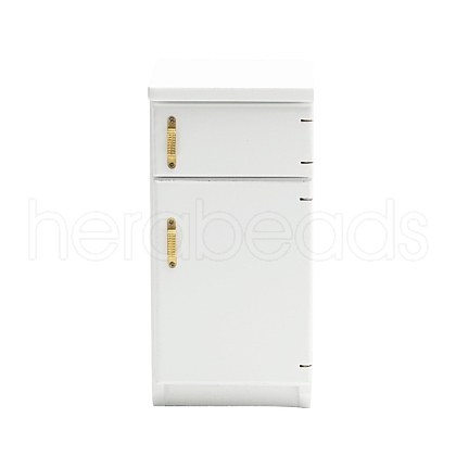 MDF Board Refrigerator  Miniature Ornaments PW-WGF3C70-01-1