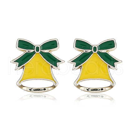 Simple Christmas Alloy Dangle Earrings LJ9715-9-1