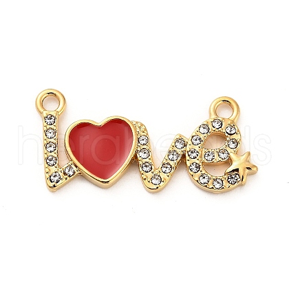 304 Stainless Steel Crystal Rhinestone Pendants STAS-P385-06G-1