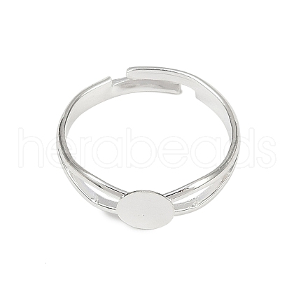 Brass Ring Components KK-C3044-6mm-S-NF-1