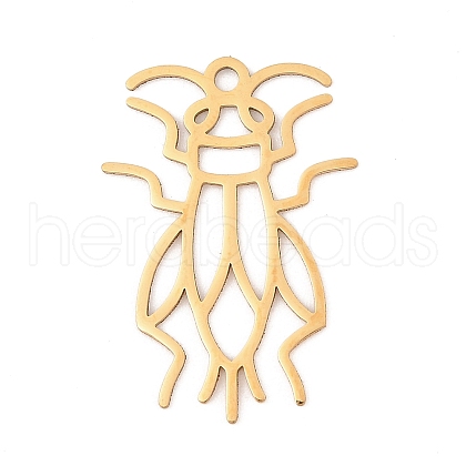 304 Stainless Steel Pendants STAS-Z109-18G-1