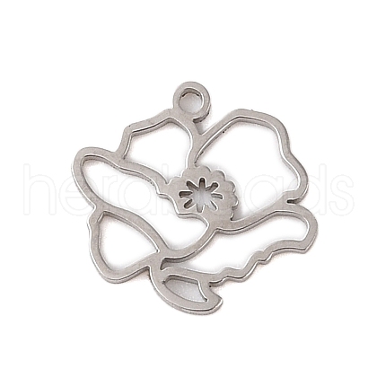 Non-Tarnish 304 Stainless Steel Pendants X-STAS-S139-06P-09-1