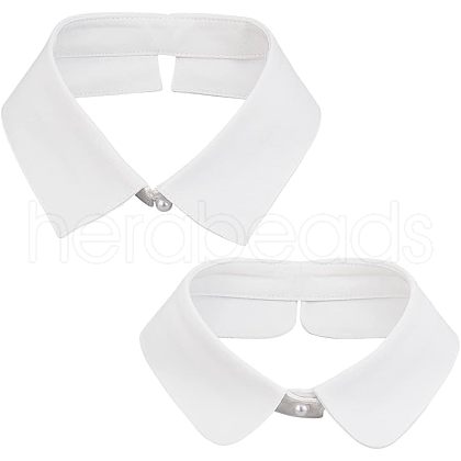 CHGCRAFT 2Pcs 2 Style Polyester Bib AJEW-CA0003-13-1