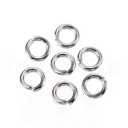 Tarnish Resistant 304 Stainless Steel Jump Rings STAS-D448-098P-5mm-1