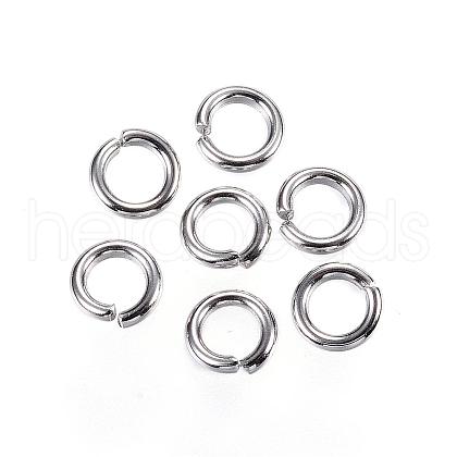 304 Stainless Steel Jump Rings STAS-D448-098P-5mm-1