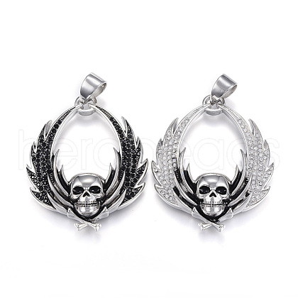 304 Stainless Steel Big Pendants STAS-G126-04-1