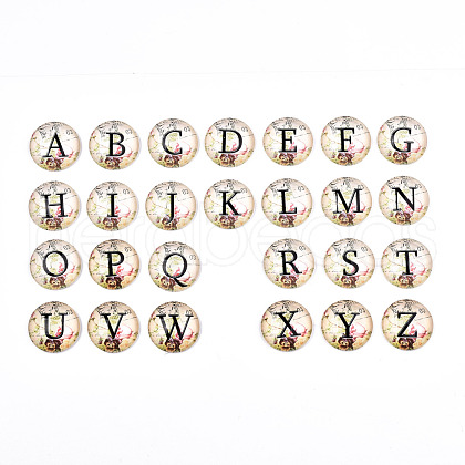Glass Cabochons GGLA-N043-004-1