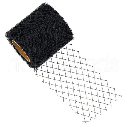 25 Yards Polyester Mesh Ribbons DIY-WH0002-90B-1