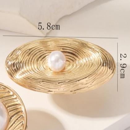 Vintage Metal Pearl Adjustable Finger Rings for Women QG5501-17-1