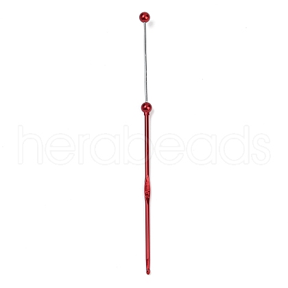DIY Alloy Beadable Crochet Hooks AJEW-A064-02A-1