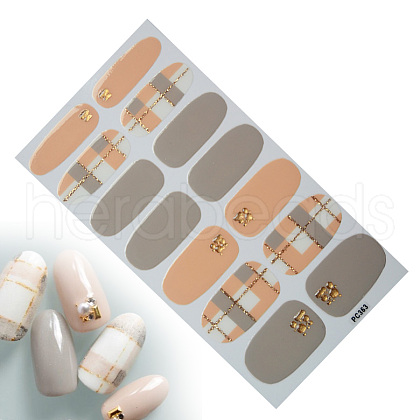 Full Cover Nail Art Stickers MRMJ-Q084-PC363-1