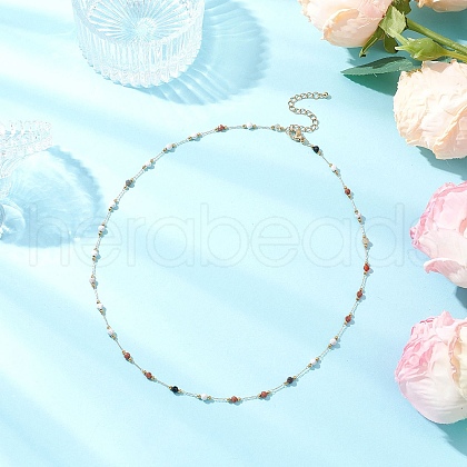 304 Stainless Steel Pendant Necklaces NJEW-JN05255-1