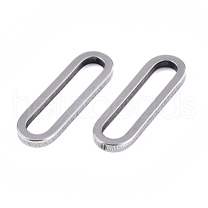 Non-Tarnish 201 Stainless Steel Linking Rings X-STAS-S080-001P-1