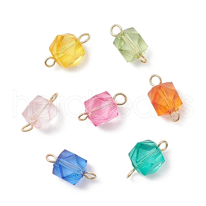 Transparent Acrylic Connector Charms PALLOY-JF03680-02-1