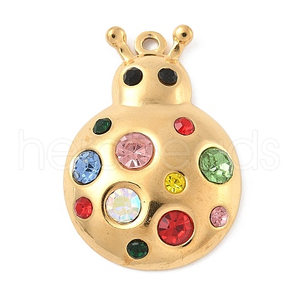 304 Stainless Steel Pendants STAS-F319-04G-01-1