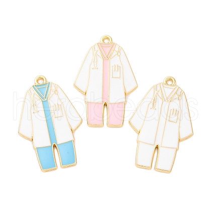 Alloy Enamel Pendants FIND-M060-20G-1