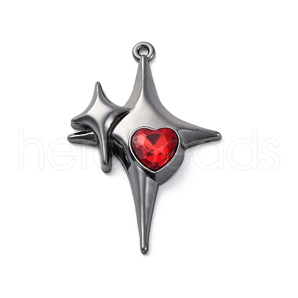 Gothic Rack Plating Alloy Pendants PALLOY-V002-12B-01-1