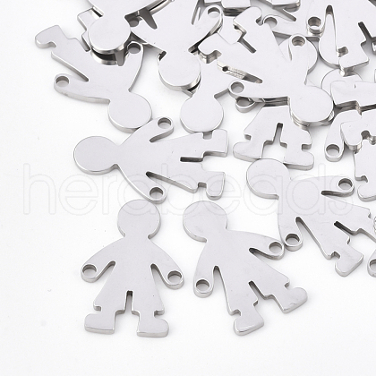 Non-Tarnish 201 Stainless Steel Links connectors X-STAS-T044-29P-1