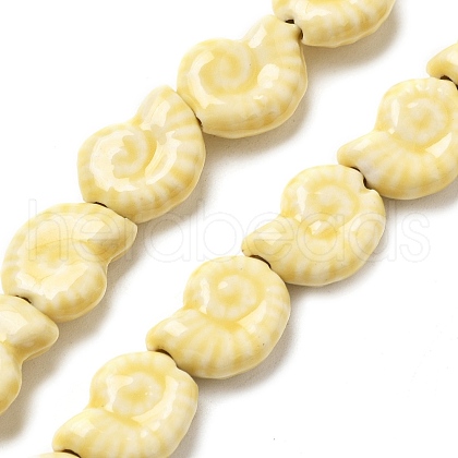 Ocean Series Handmade Porcelain Beads PORC-R002-03-03-1
