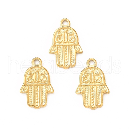 304 Stainless Steel Pendants STAS-A075-06G-1